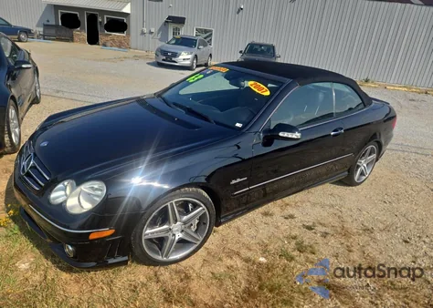 2007 Mercedes-Benz Clk 63 Amg from USA, damaged, VIN WDBTK77G47T084852